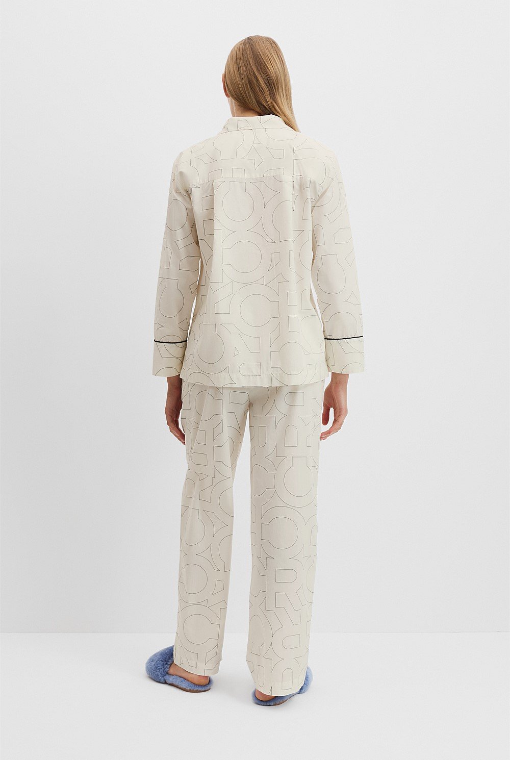 Australian Cotton CR Monogram Pyjama Set