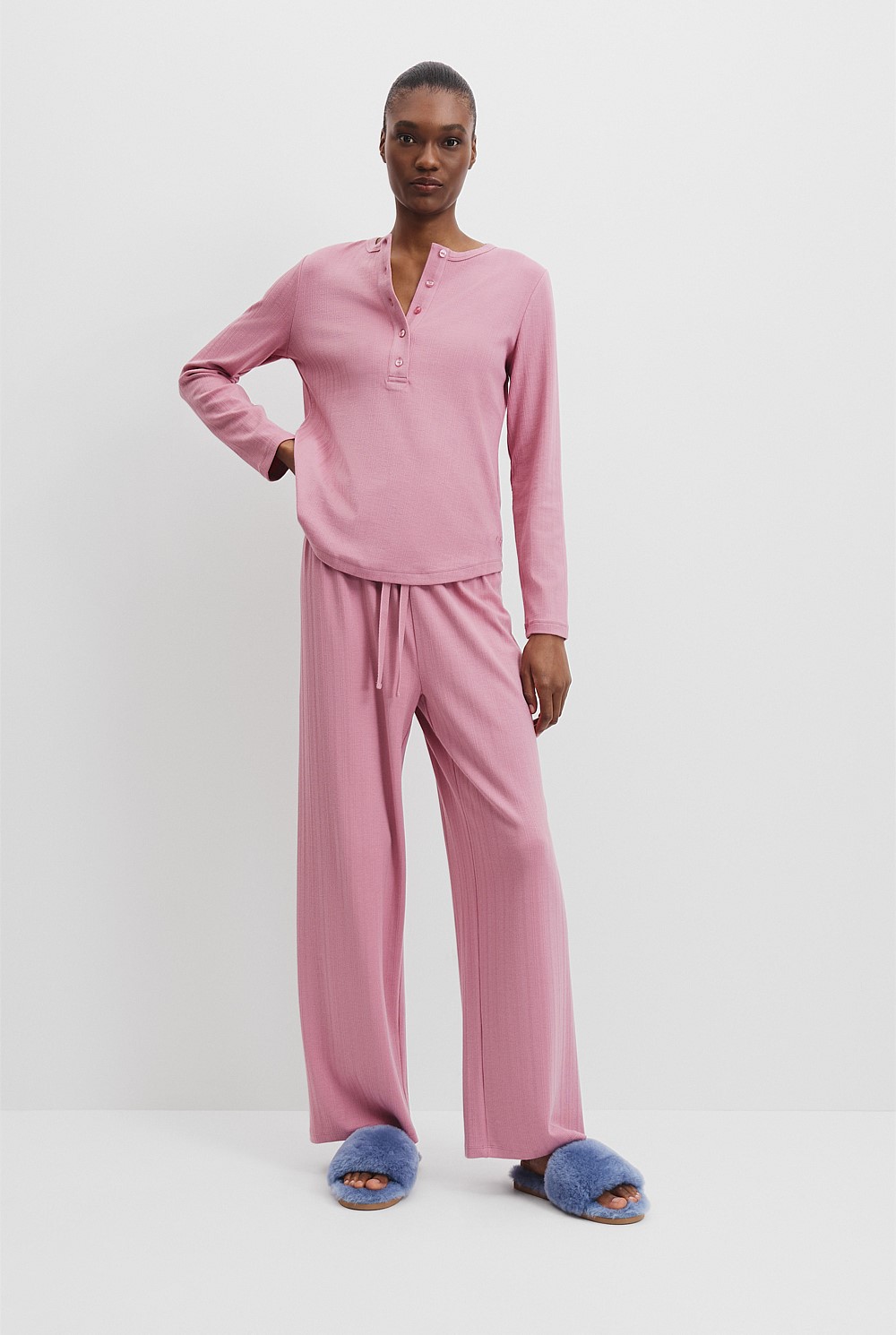 Henley Pyjama Top
