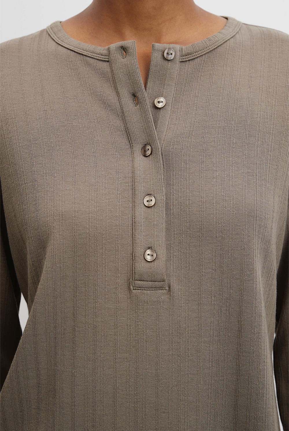 Henley Pyjama Top