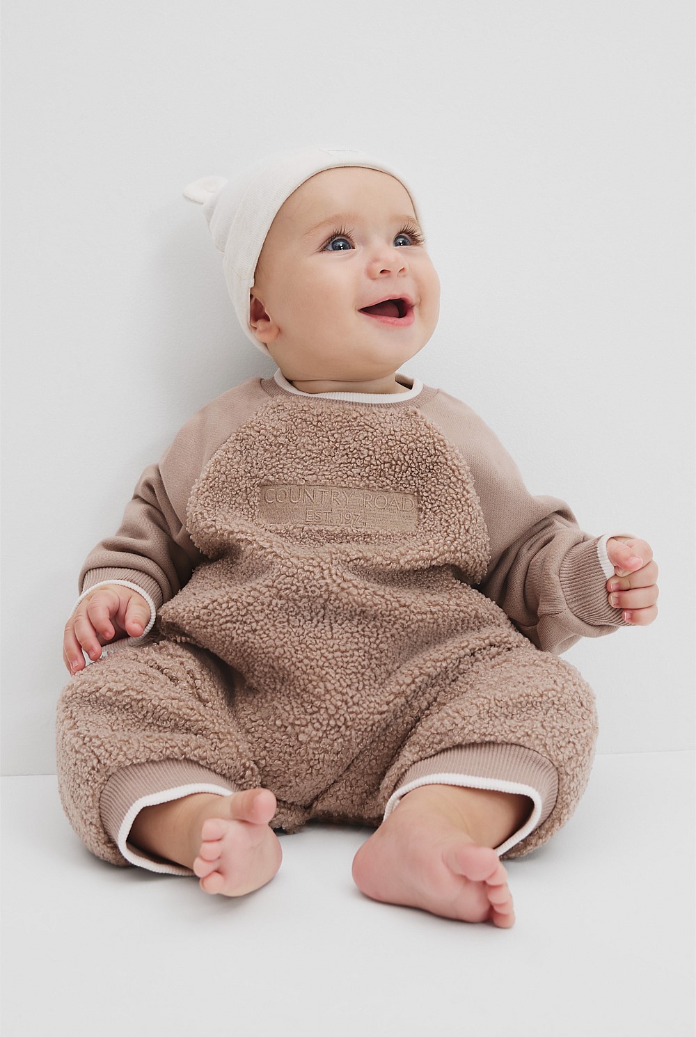 Recycled Polyester Sherpa Onesie