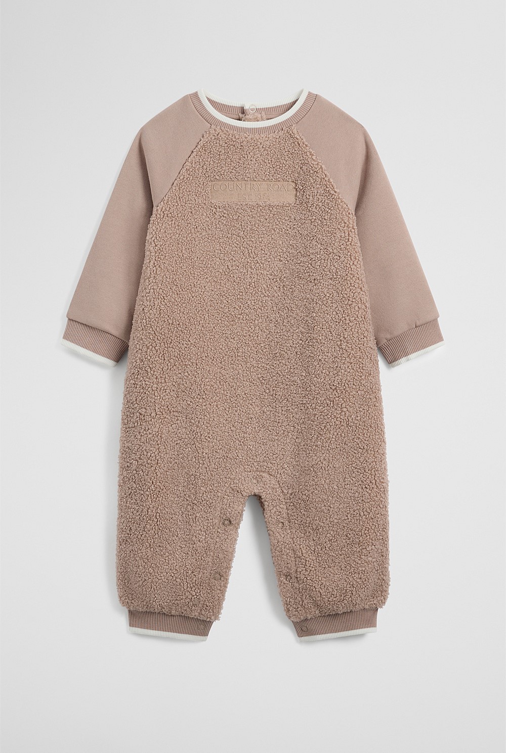 Recycled Polyester Sherpa Onesie
