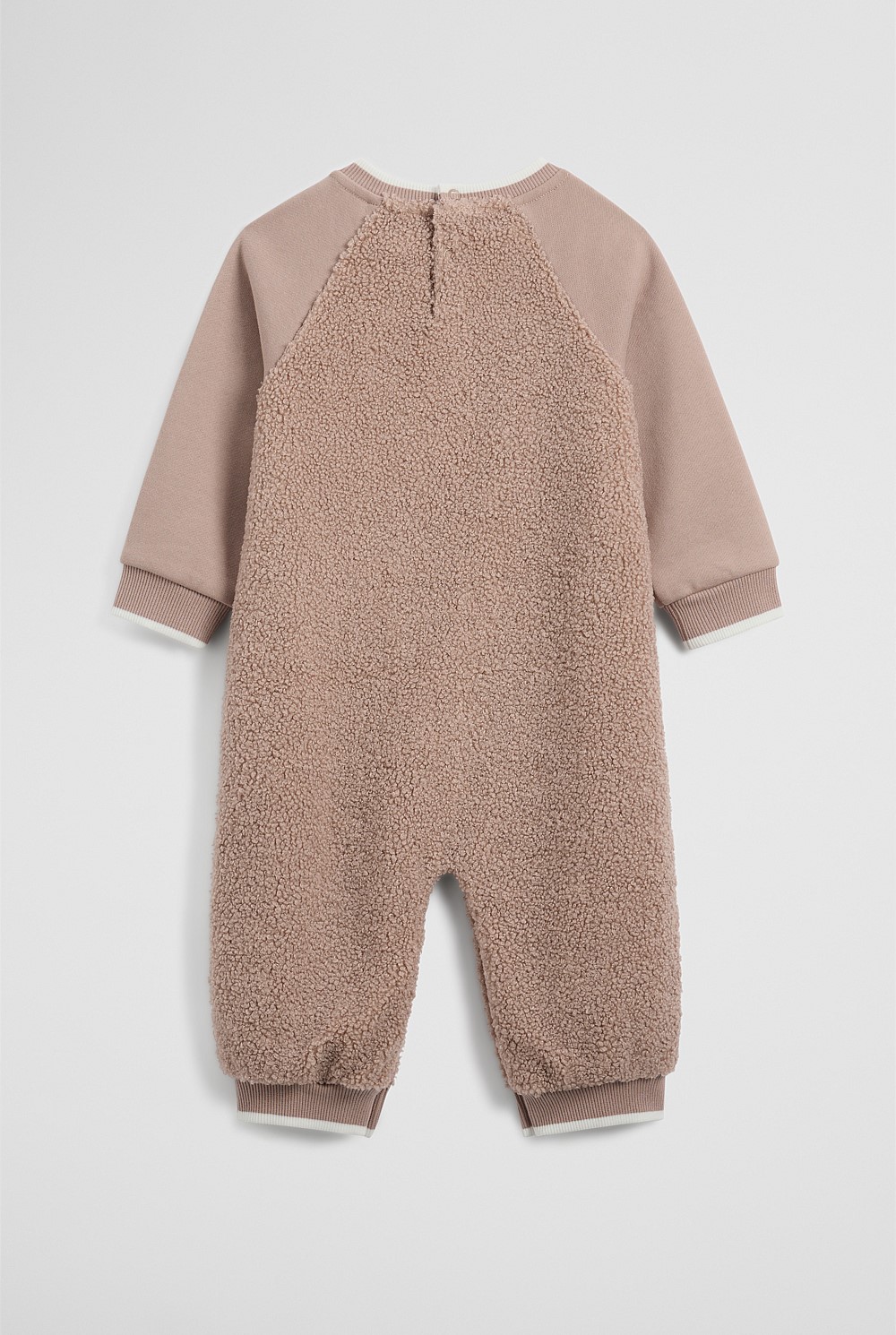 Recycled Polyester Sherpa Onesie