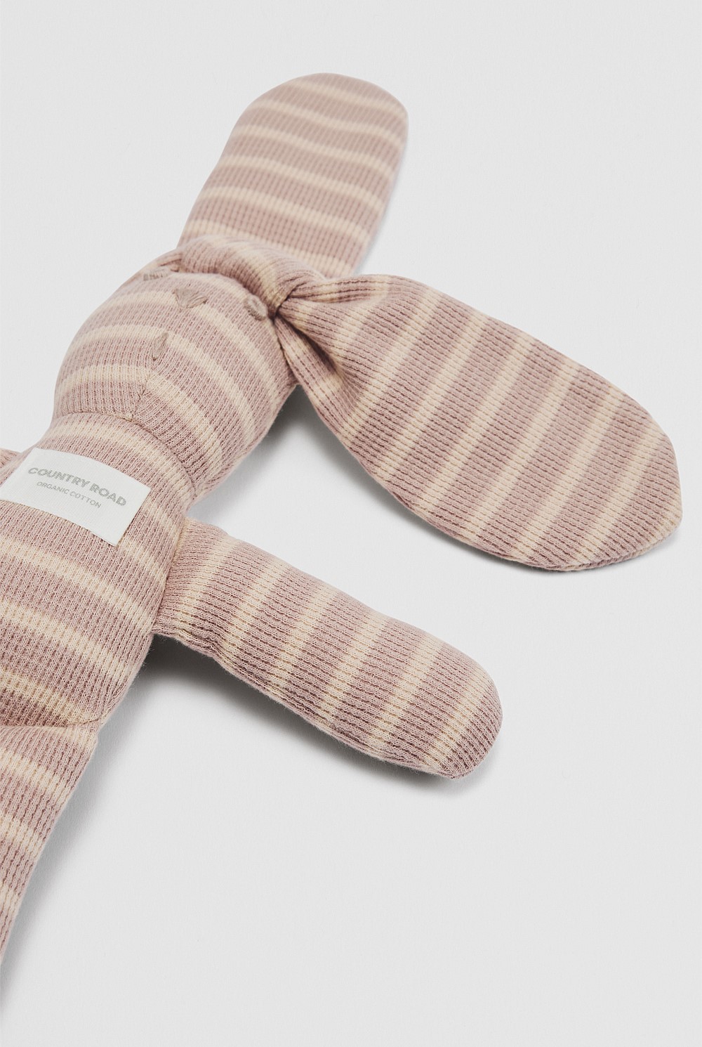 Organically Grown Cotton Waffle Bunny
