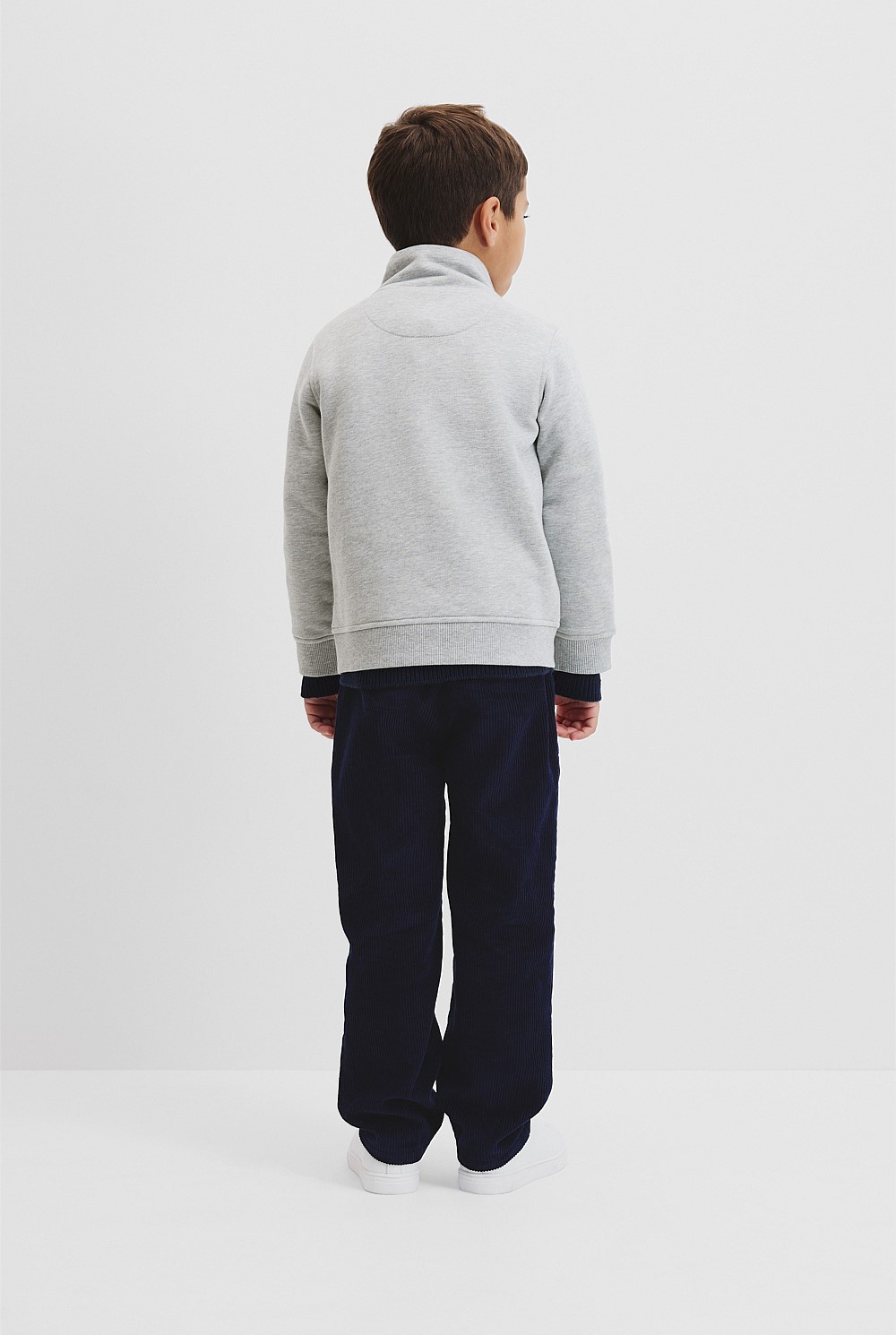 Verified Australian Cotton Heritage Half Zip Sweat