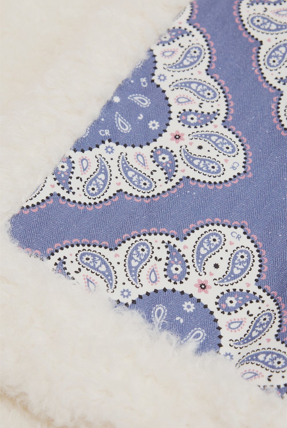 Paisley Sherpa Vest