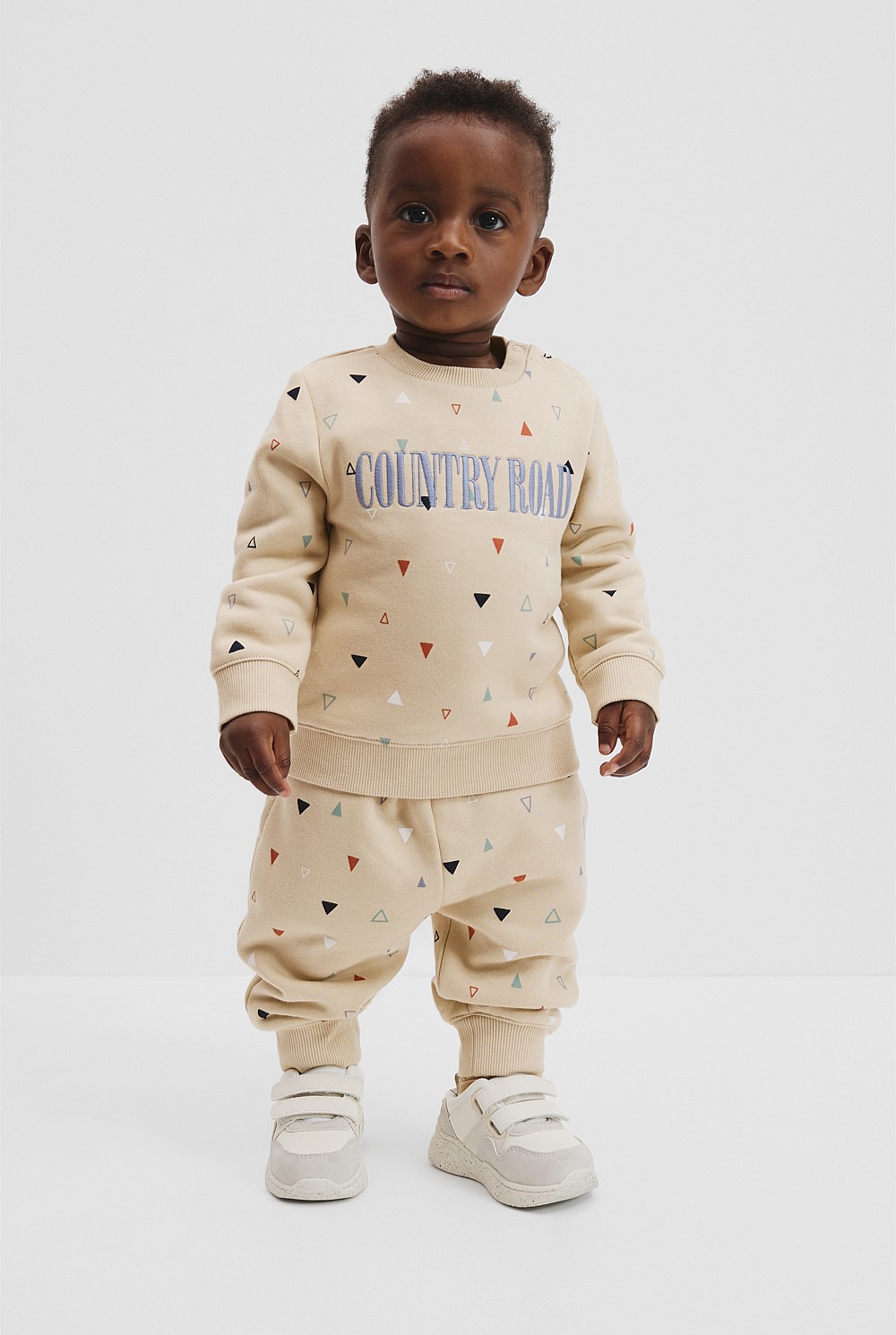 Organically Grown Cotton Printed Sweat Pant
