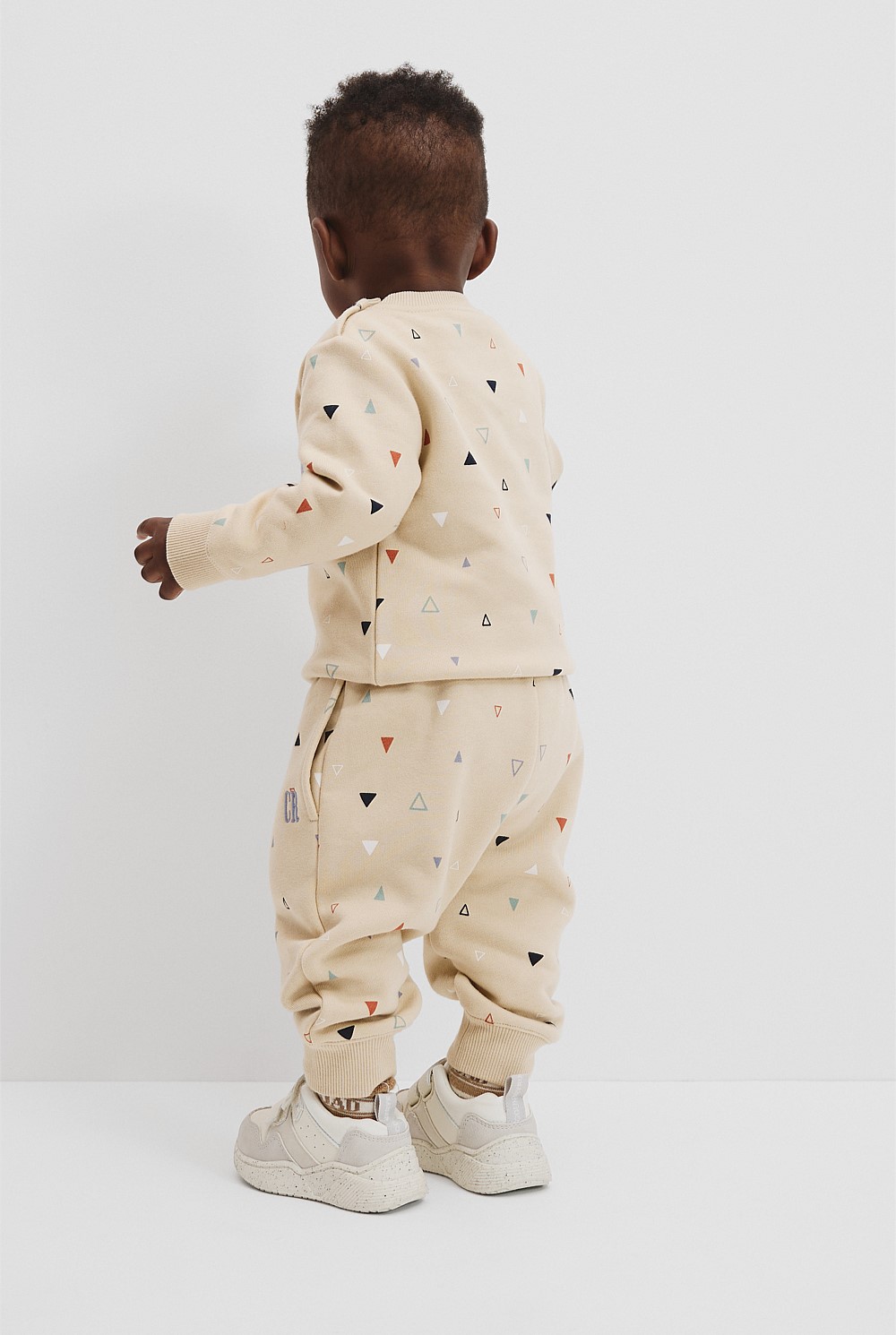 Organically Grown Cotton Printed Sweat Pant
