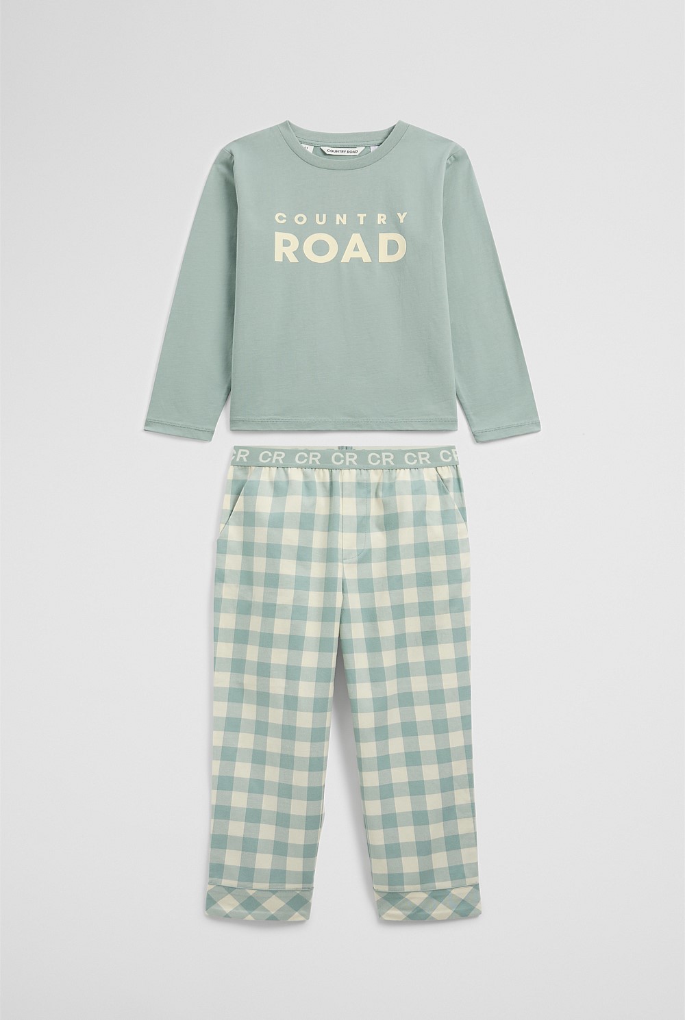Australian Cotton Check Logo Pyjama