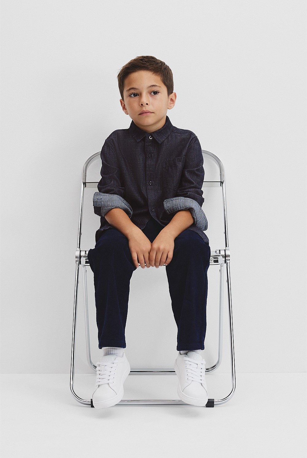 Organically Grown Cotton Denim Shirt