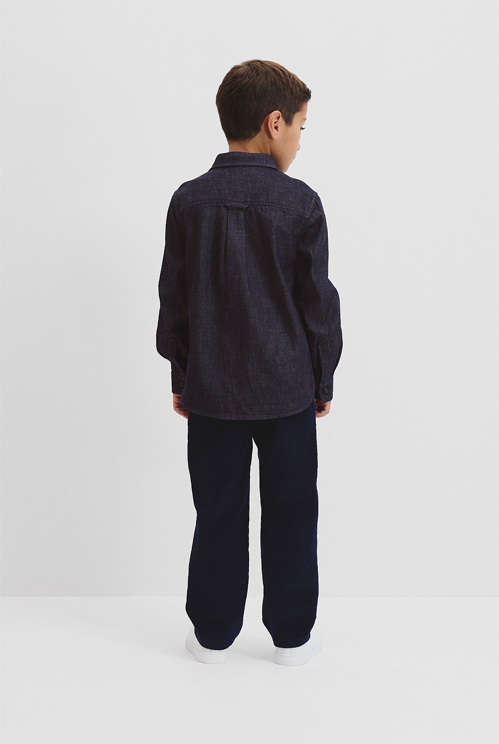 Organically Grown Cotton Denim Shirt