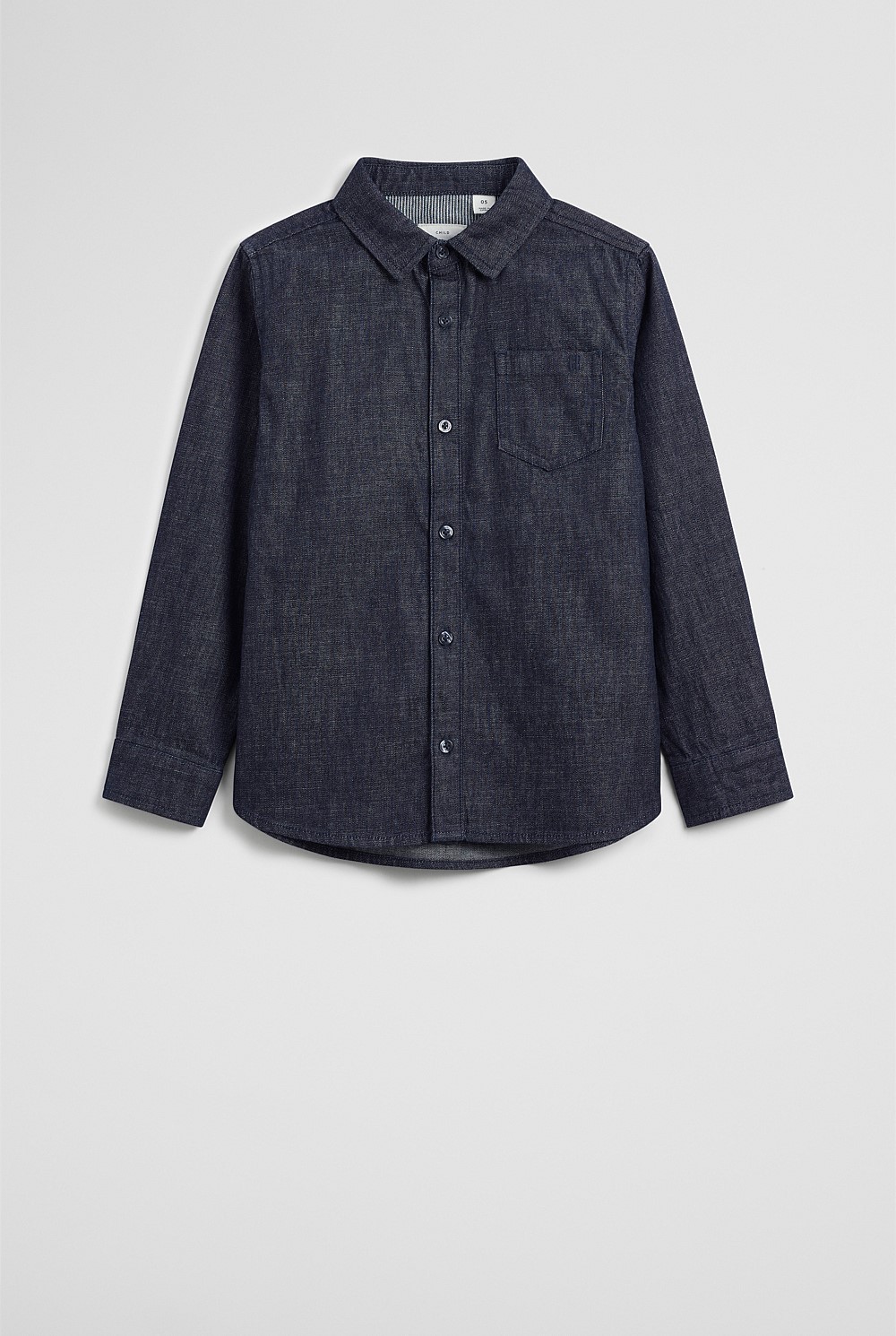 Organically Grown Cotton Denim Shirt