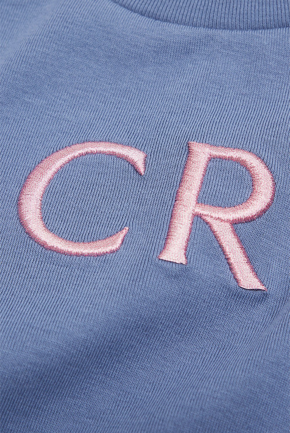 Australian Cotton Long Sleeve Logo Frill T-Shirt