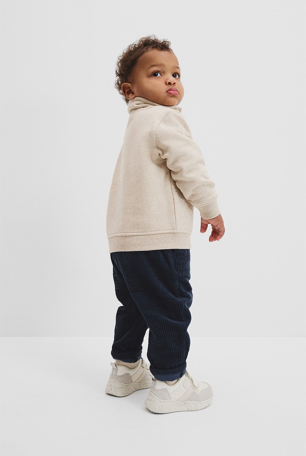 Verified Australian Cotton Heritage Half Zip Sweat