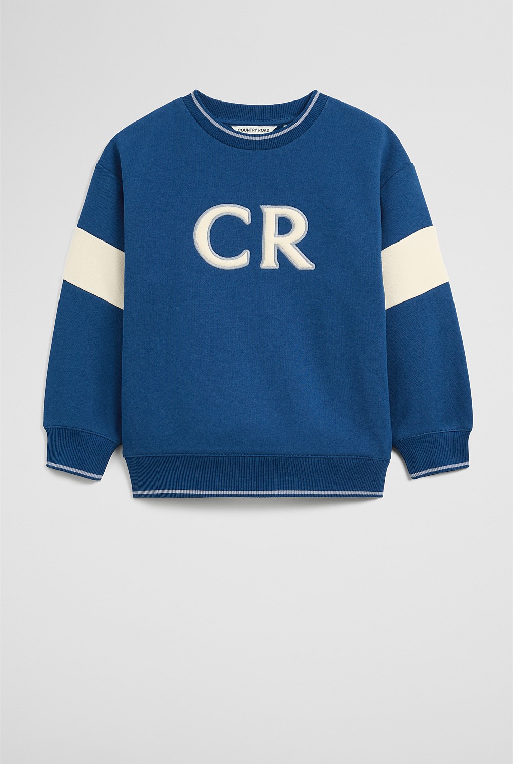 Organically Grown Cotton Country Road Panelled Sweat