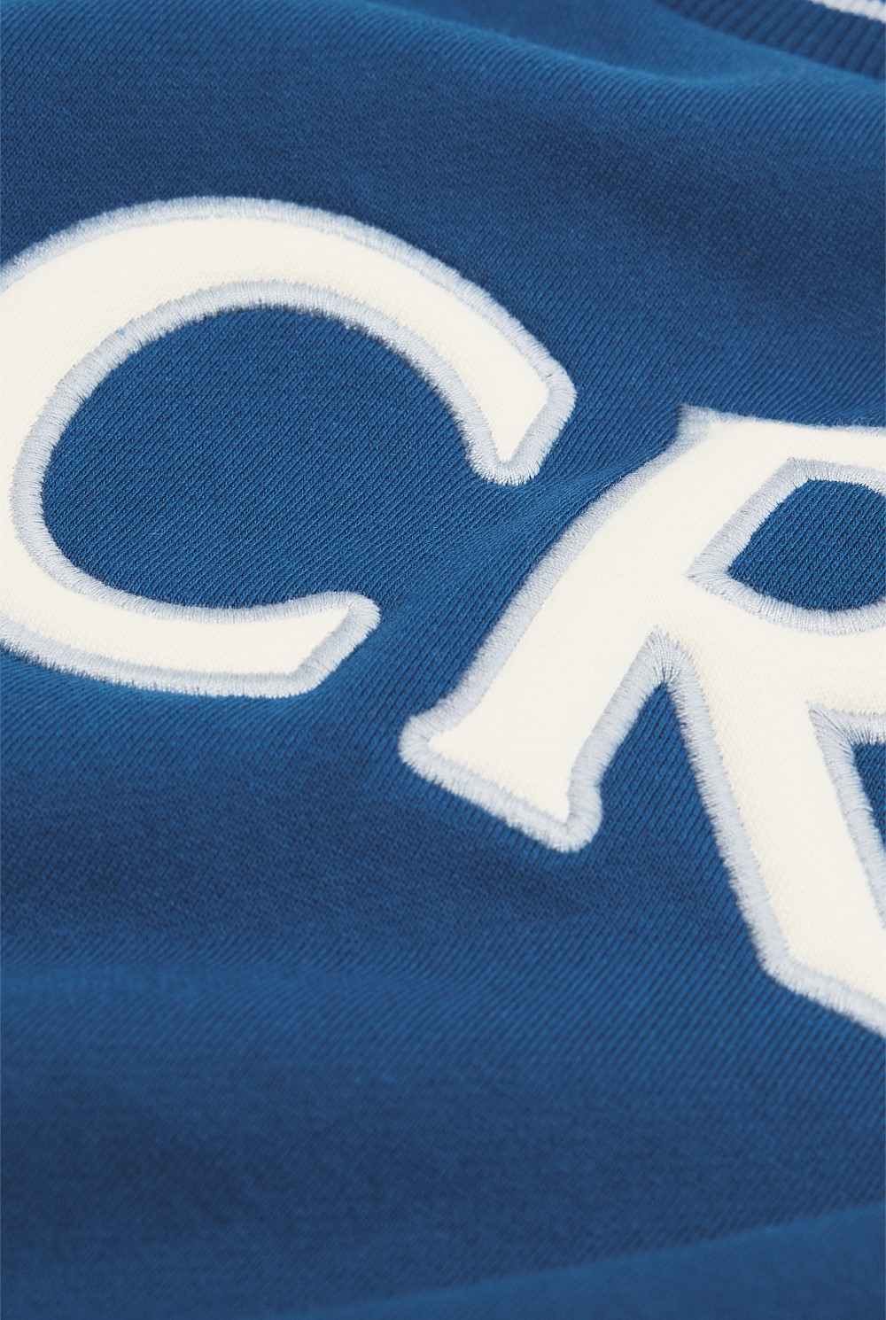 Organically Grown Cotton Country Road Panelled Sweat