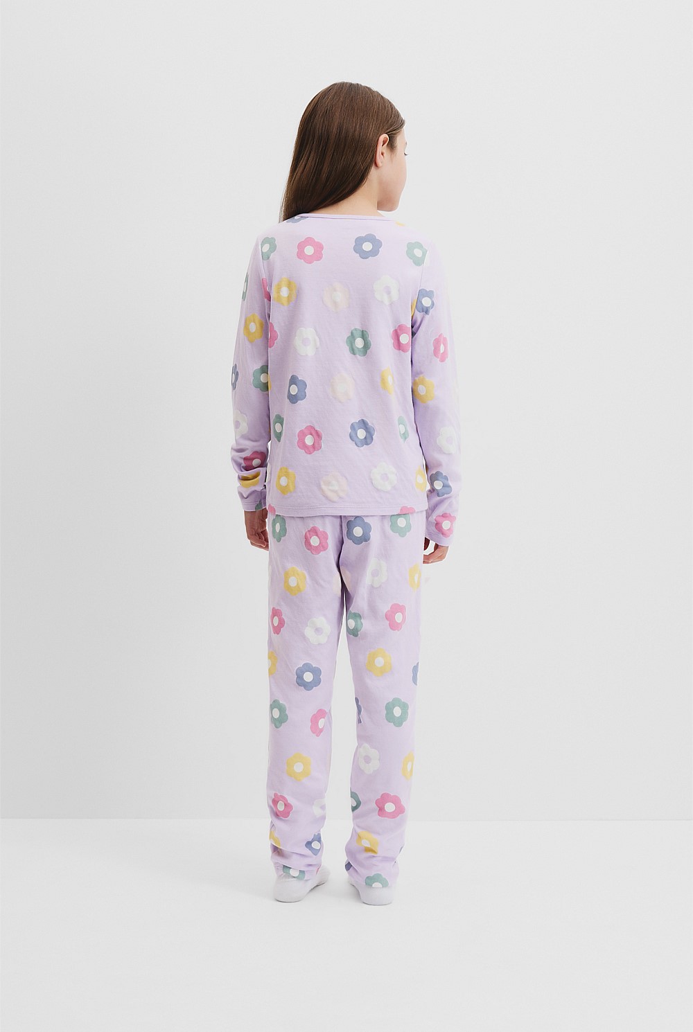 Australian Cotton Flower Logo Pyjama Set
