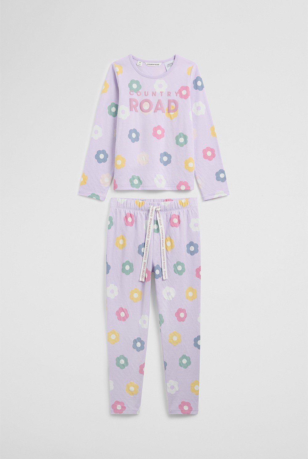 Australian Cotton Flower Logo Pyjama Set