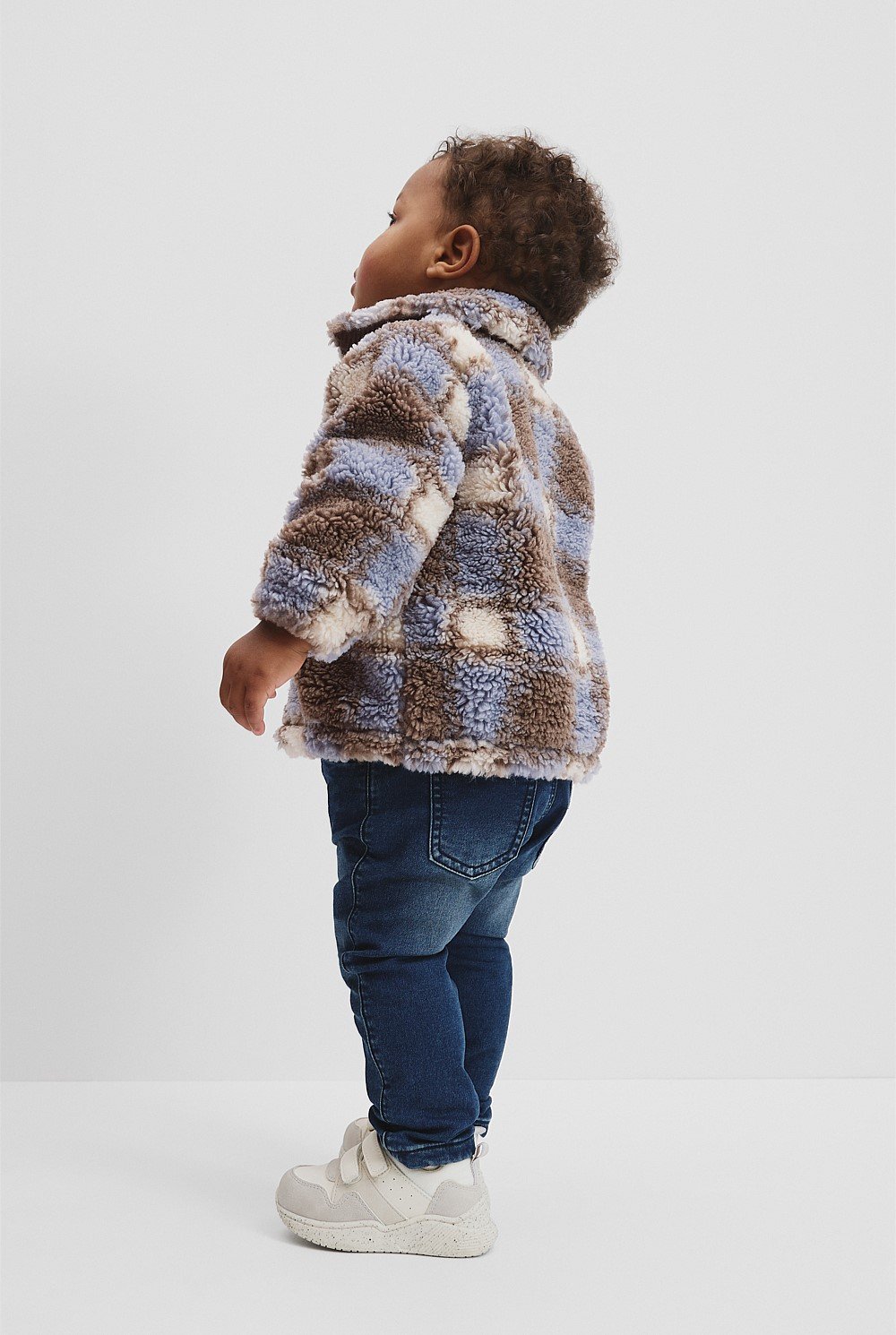 Check Sherpa Jacket