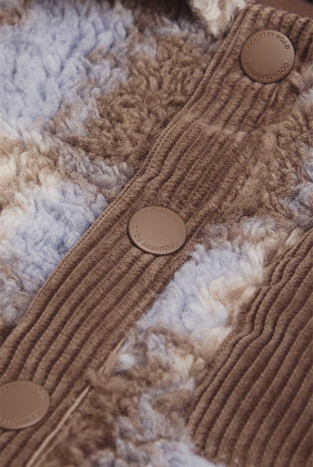 Check Sherpa Jacket