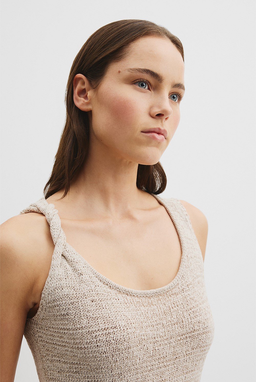 Tape Knit Dress