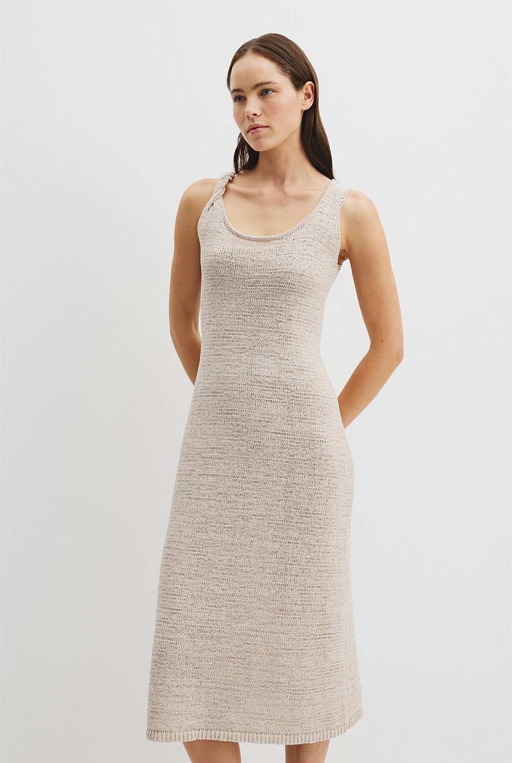 Tape Knit Dress