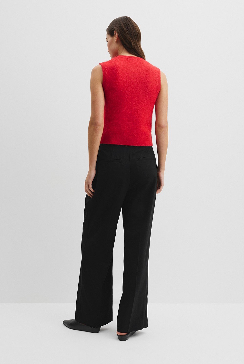 High Pile Knit Vest
