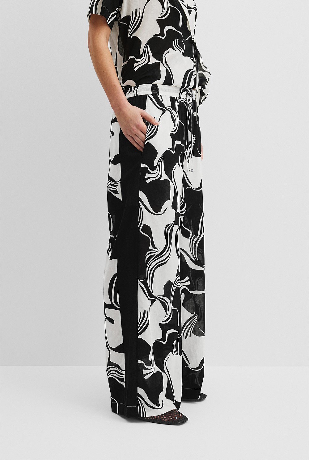 Print Cotton Pant