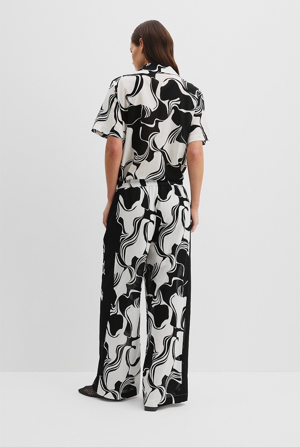 Print Cotton Pant