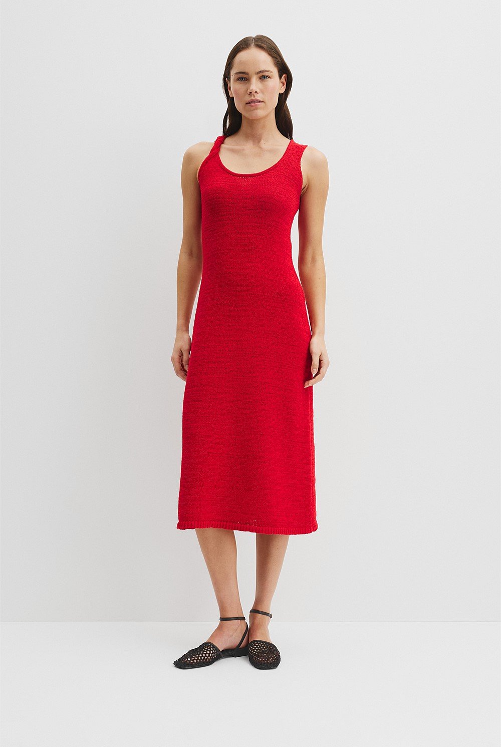 Tape Knit Dress