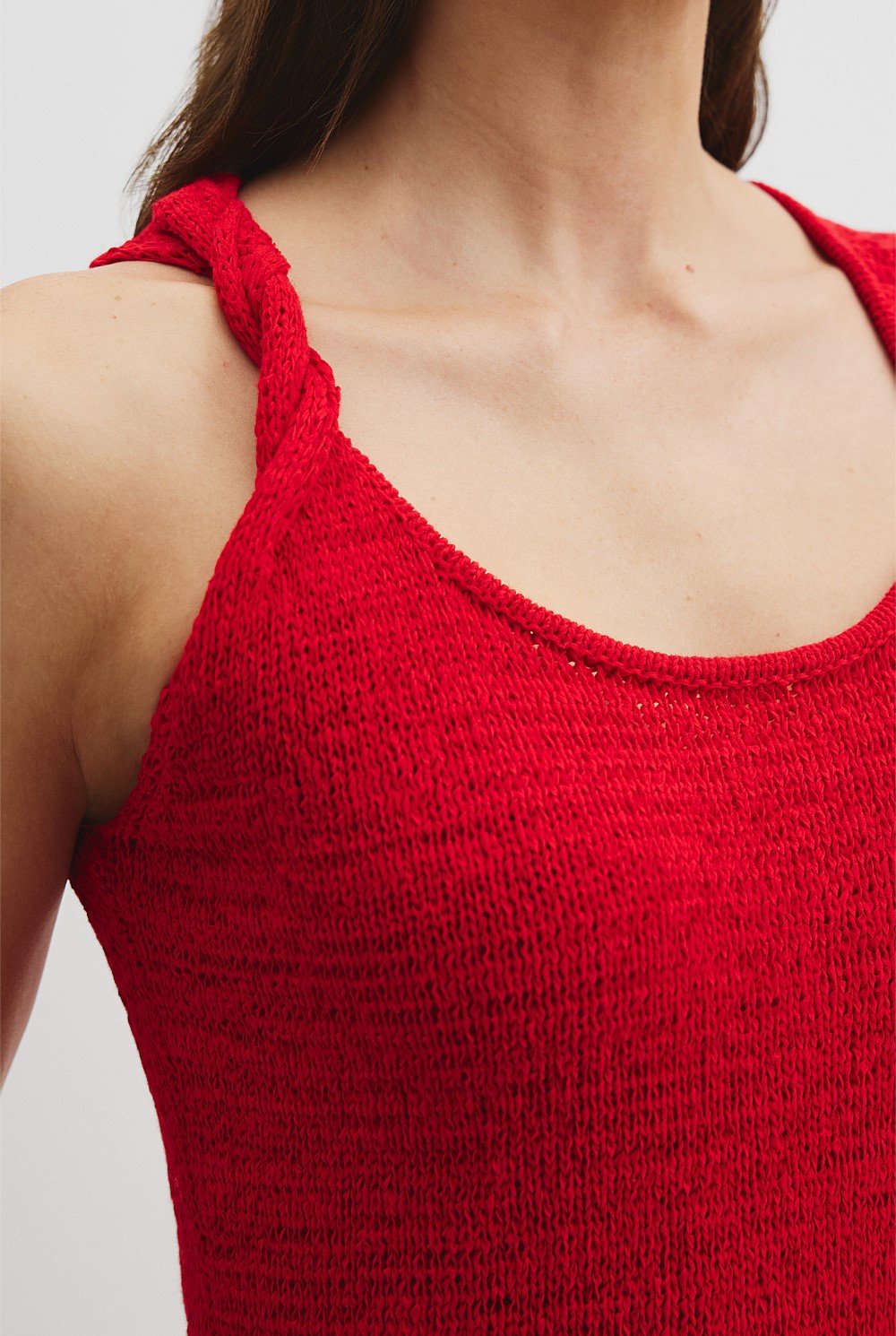 Tape Knit Dress