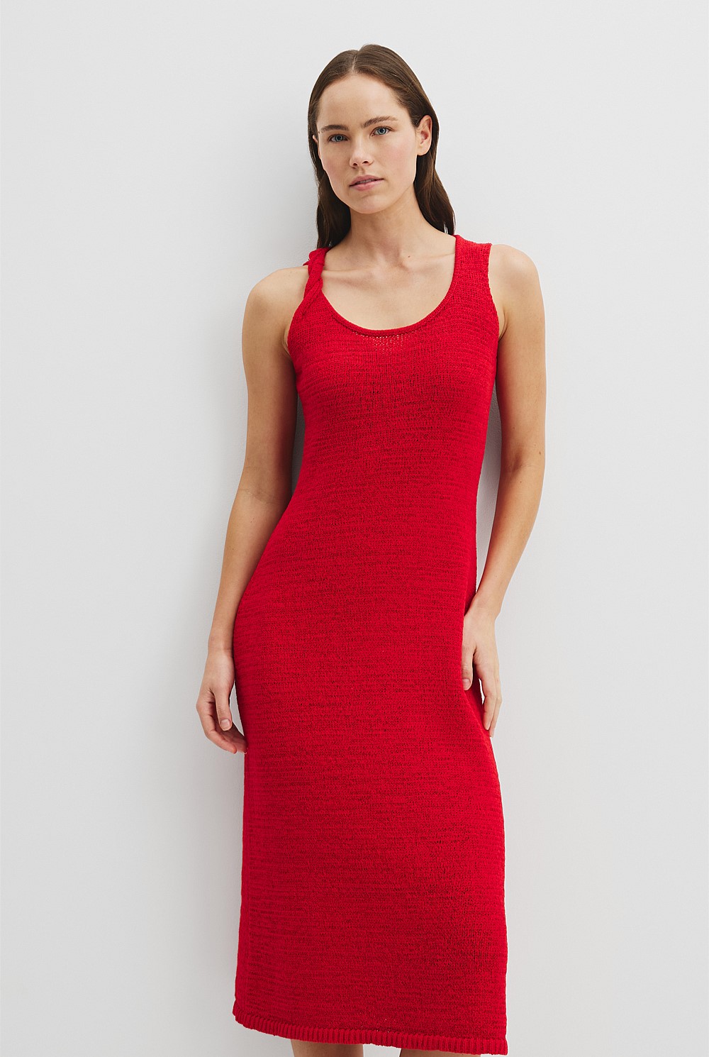 Tape Knit Dress