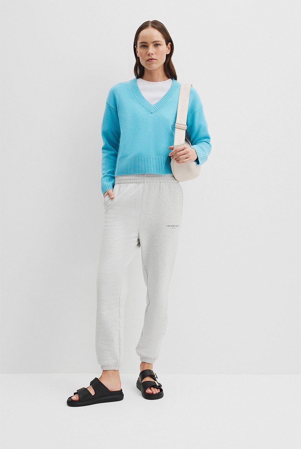 Merino Wool V-Neck Knit