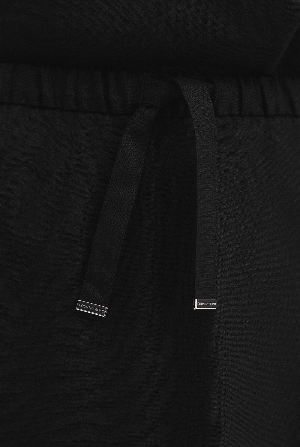 Organically Grown Linen Column Skirt