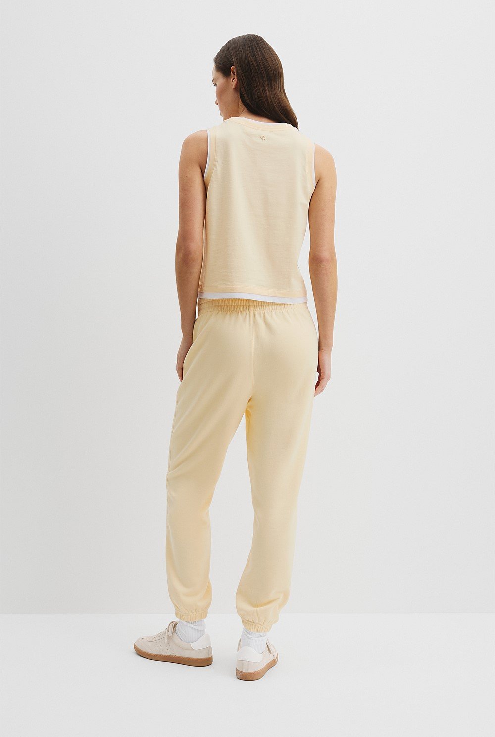 Australian Cotton Contrast Detail Tank