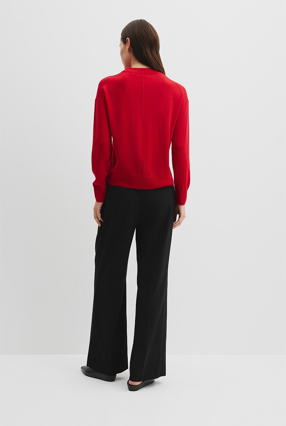 Verified Australian Merino Wool Crew Neck Knit