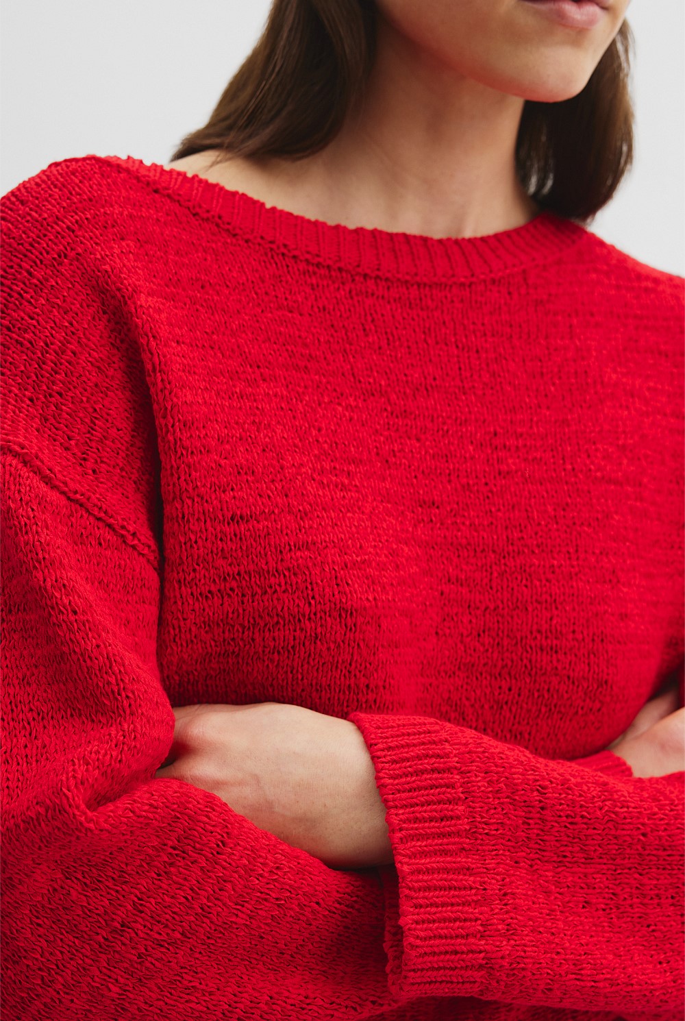 Long Sleeve Tape Knit