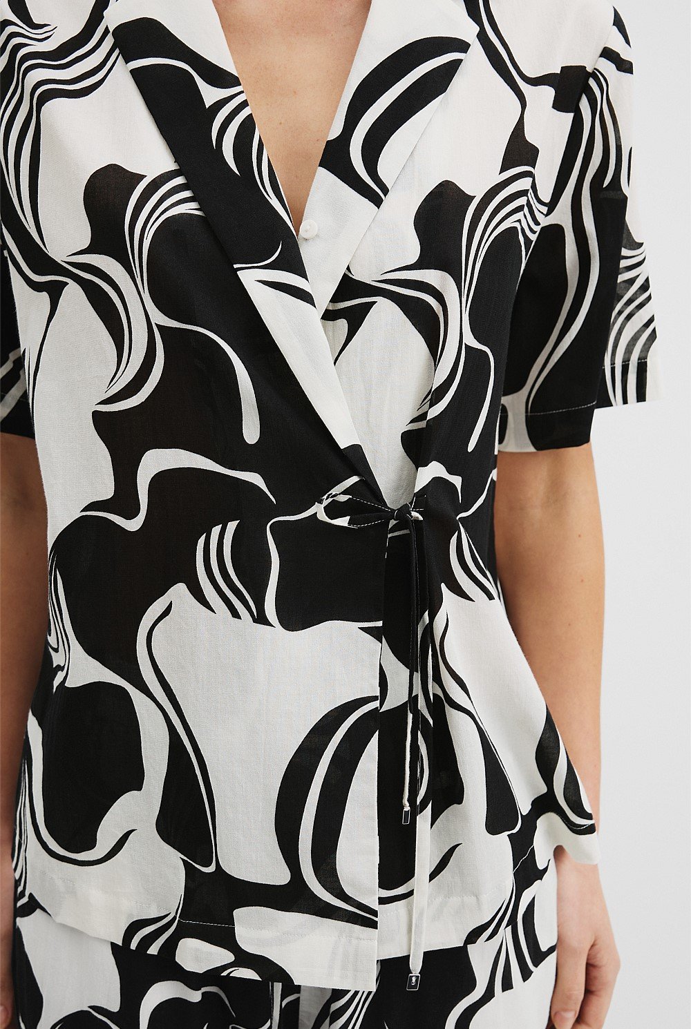 Print Cotton Shirt
