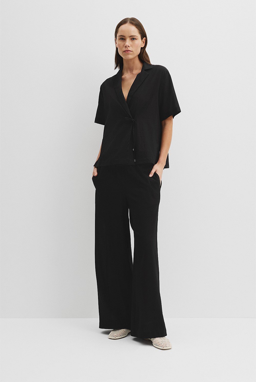 Textured Cotton Shirt