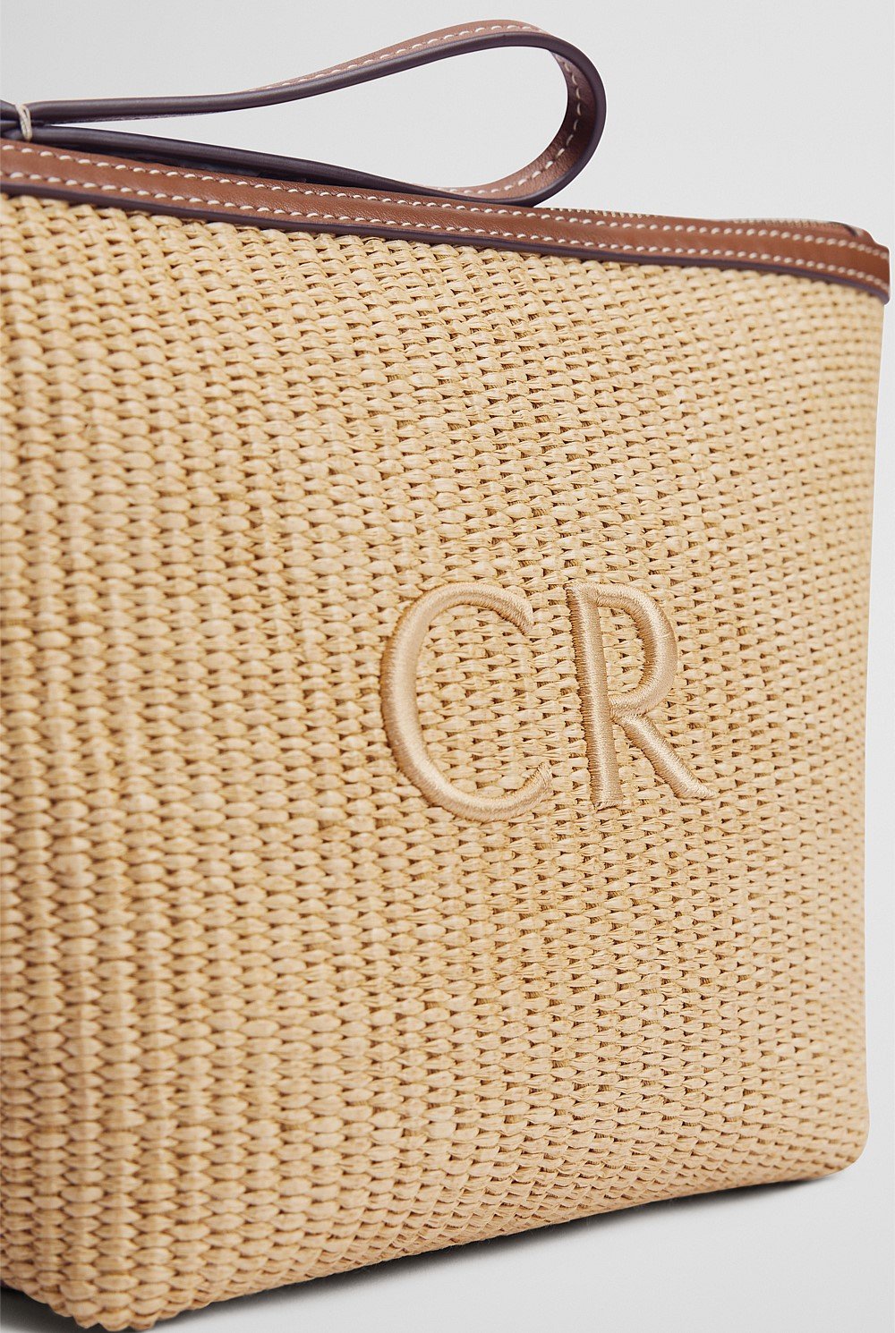 Woven Tri Cosmetic Case