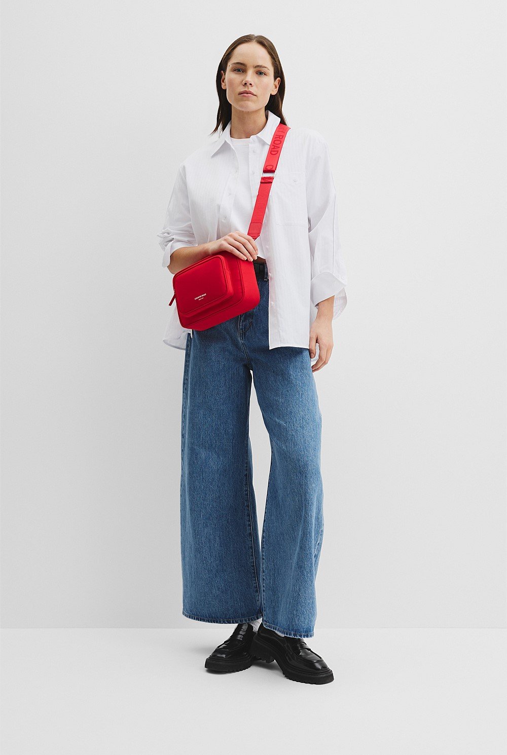 Recycled Polyester Soft Crossbody Bag