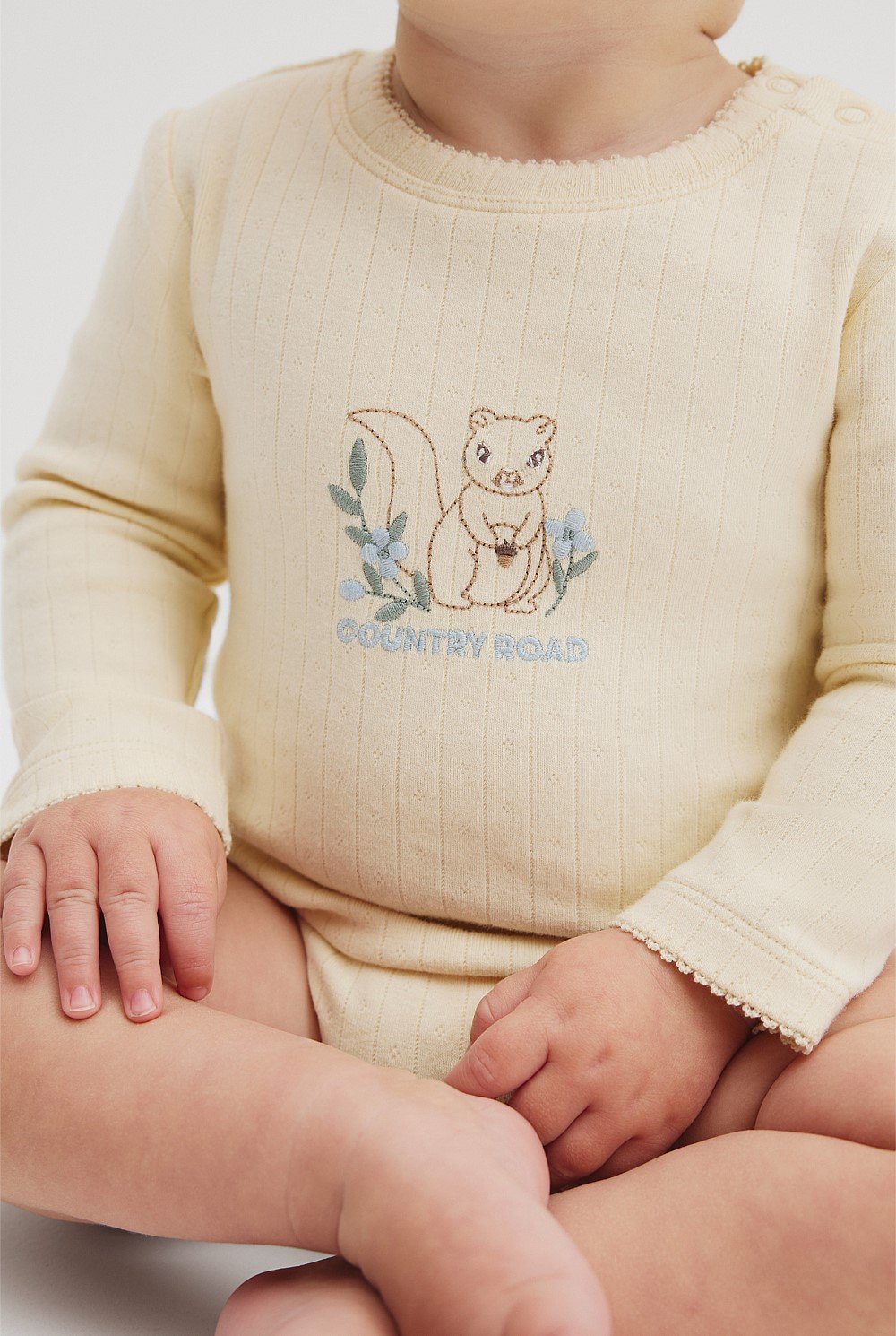 Squirrel Long Sleeve Bodysuit