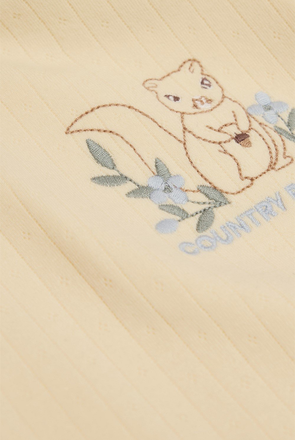 Squirrel Long Sleeve Bodysuit