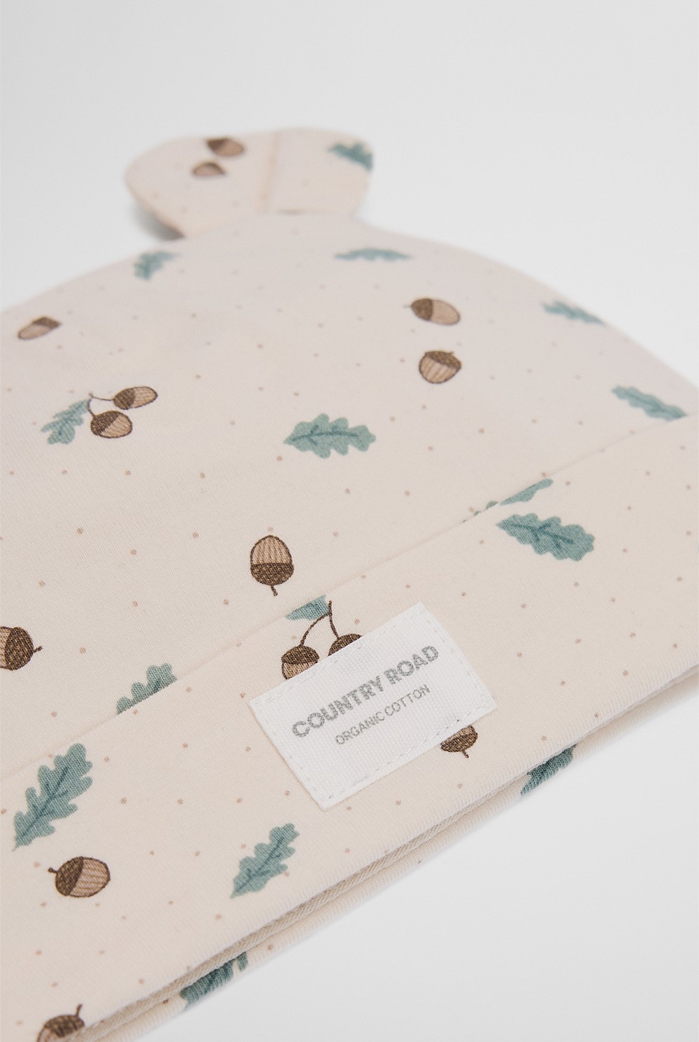Organically Grown Cotton Newborn Beanie