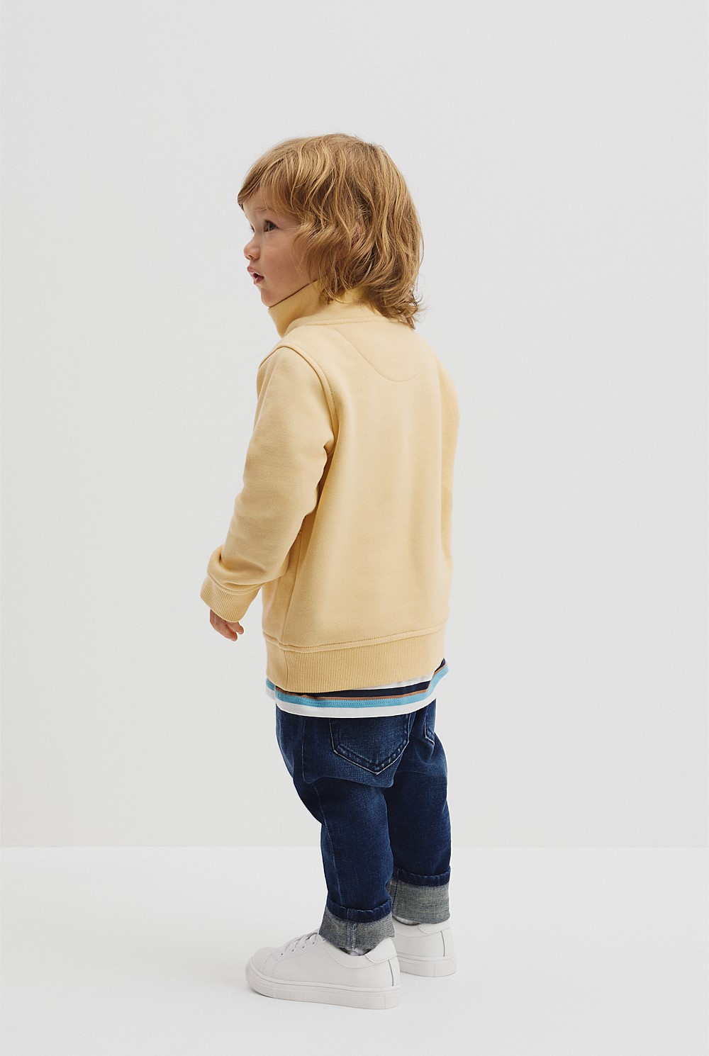 Verified Australian Cotton Heritage Half Zip Sweat