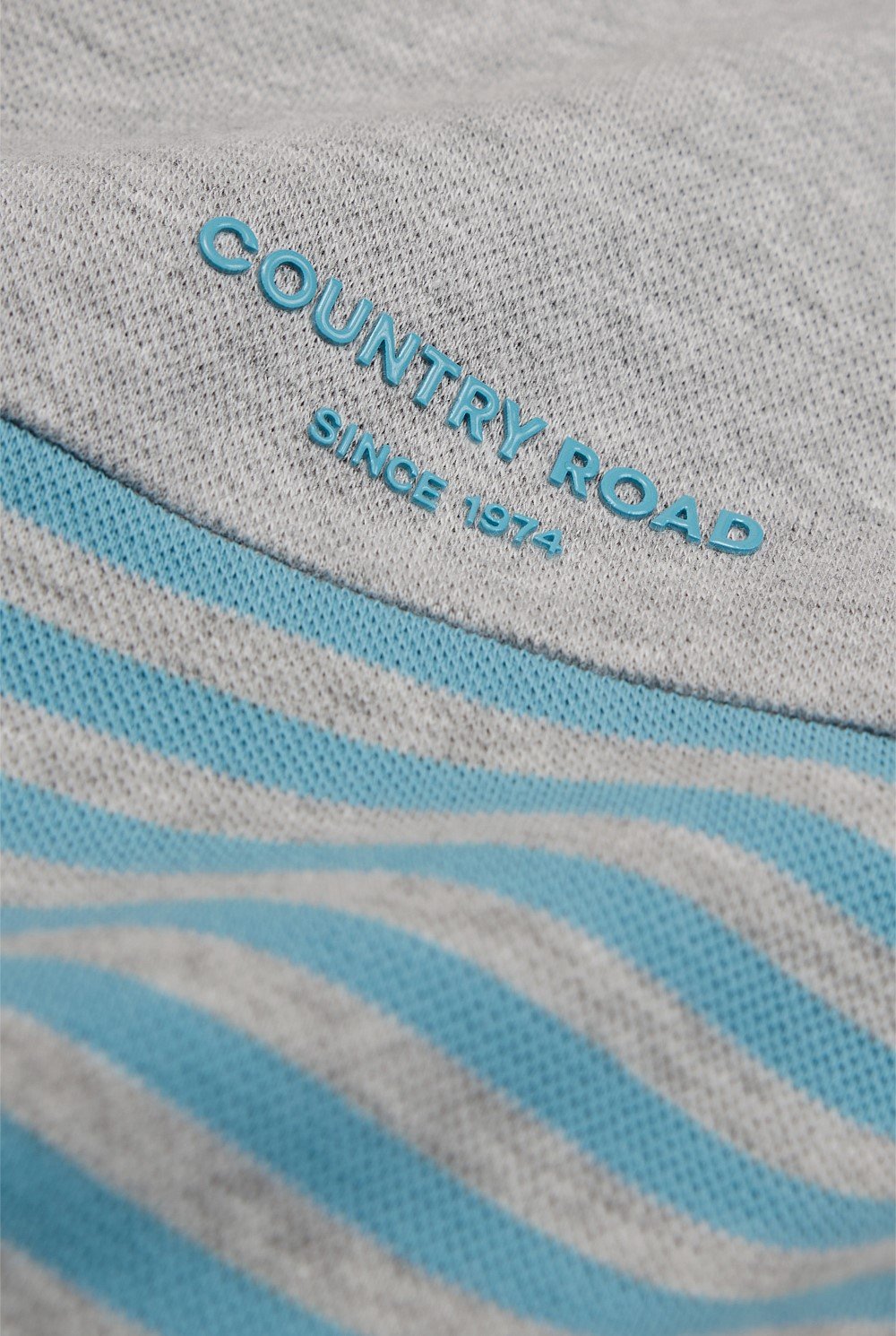 Organically Grown Cotton Hooded Block Stripe T-Shirt