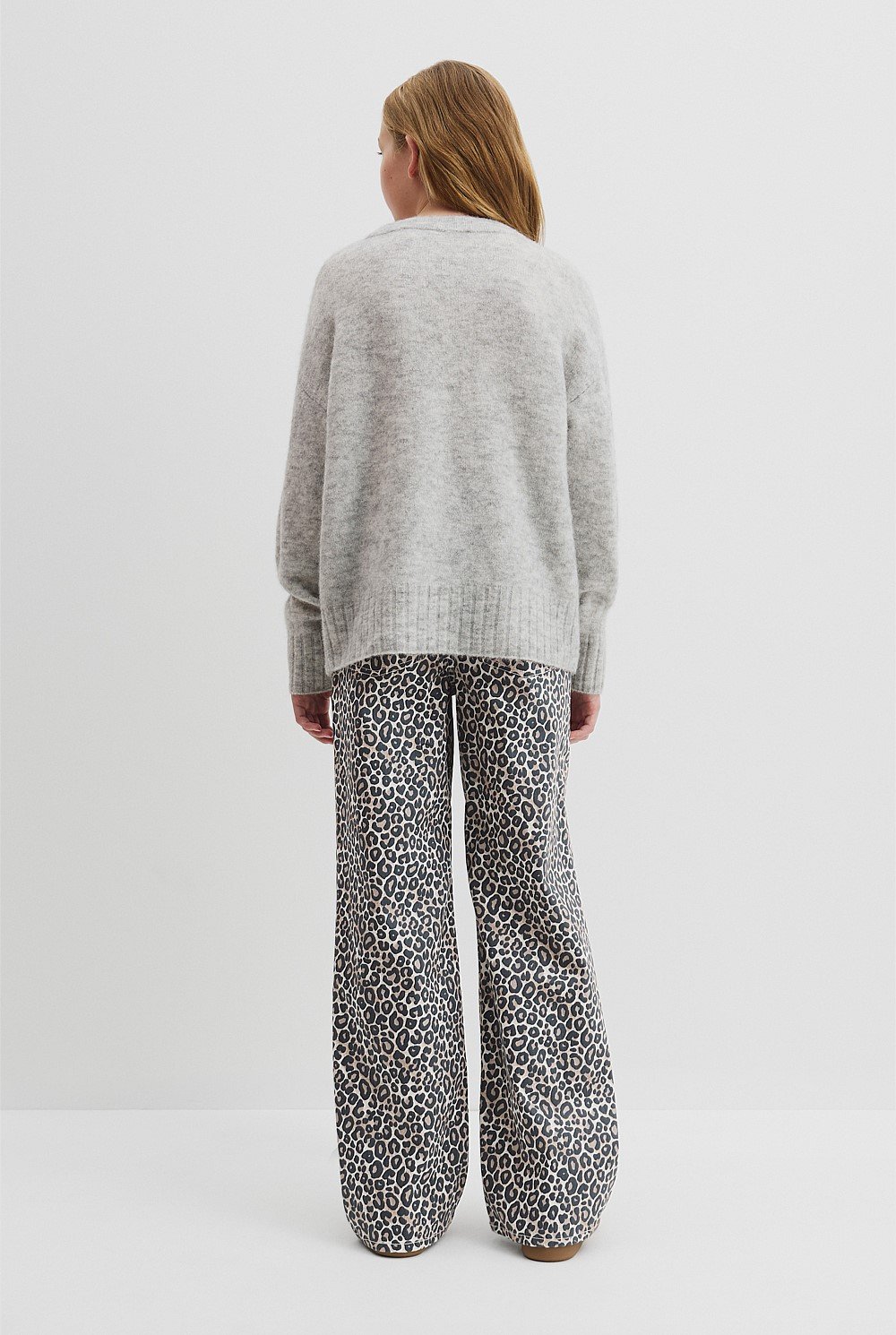 Teen Fluffy Knit Pullover