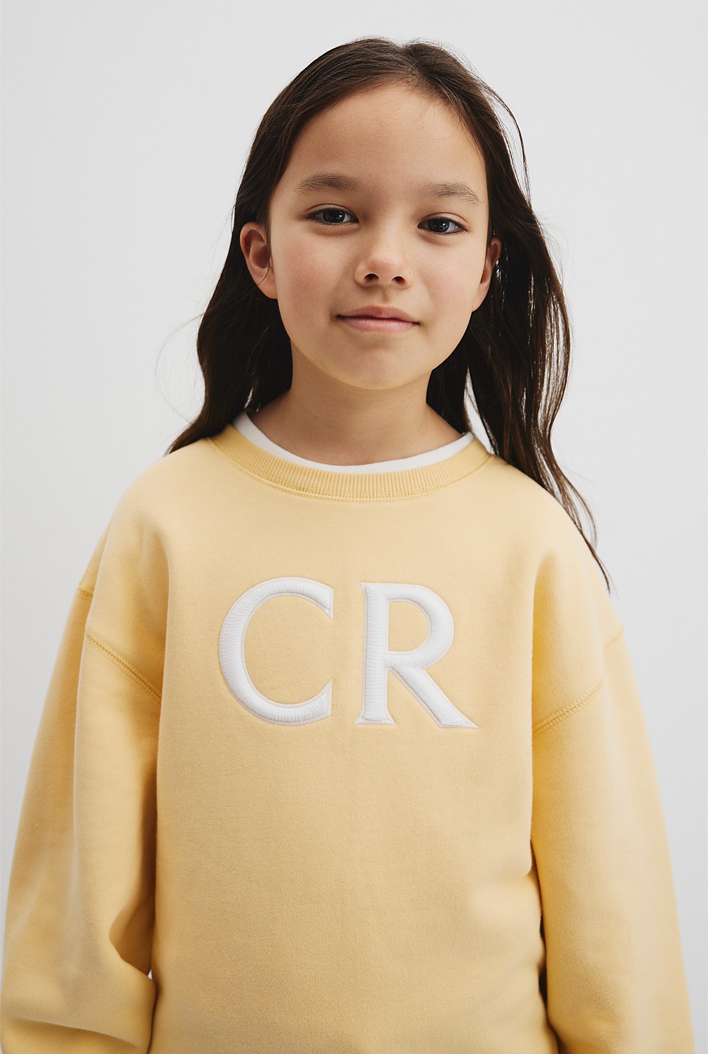 Australian Cotton Oversized CR Logo Sweat
