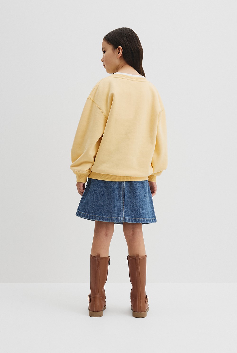 Australian Cotton Oversized CR Logo Sweat