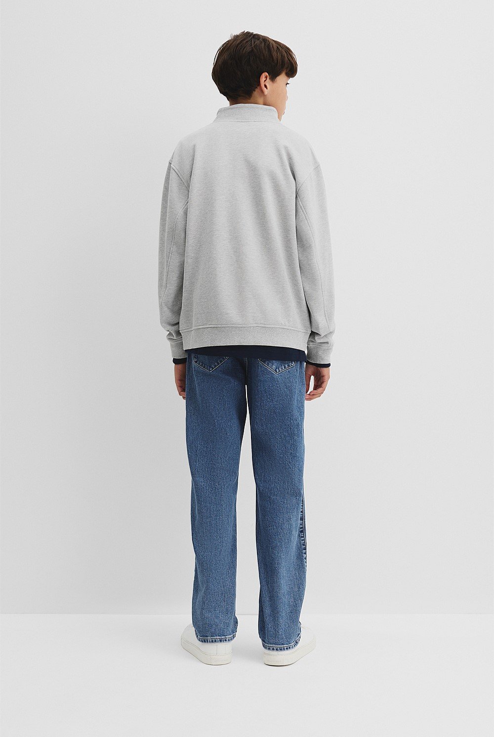 Teen Placket Detail Sweat