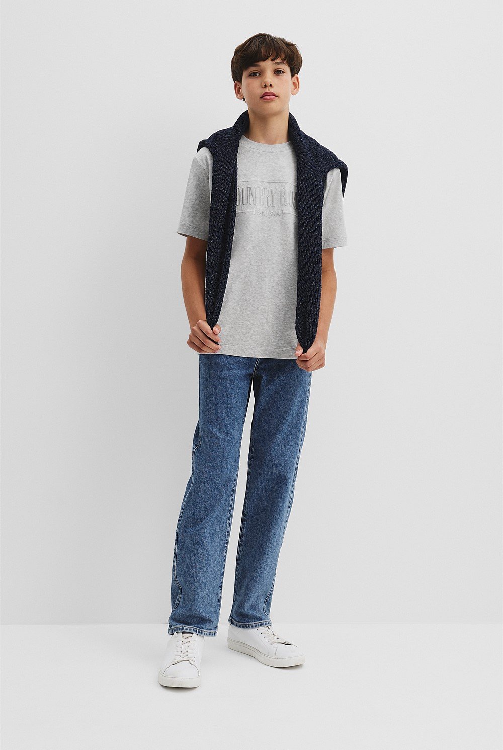 Teen Verified Australian Cotton Heritage Oversized T-Shirt